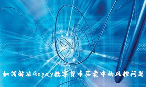 如何解决Gopay数字货币买卖中的风控问题