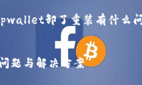 为了回应您的请求，以下是我为“tpwallet卸了重装有什么问题”所撰写的、相关关键词及大纲。


TPWallet卸载重装后可能遇到的问题与解决方案