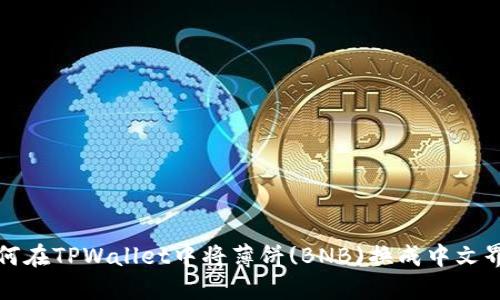 如何在TPWallet中将薄饼(BNB)换成中文界面