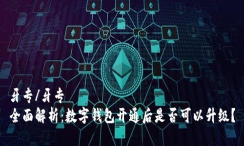 牙专/牙专
全面解析：数字钱包开通后是否可以升级？