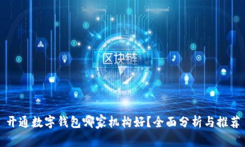 开通数字钱包哪家机构好？全面分析与推荐