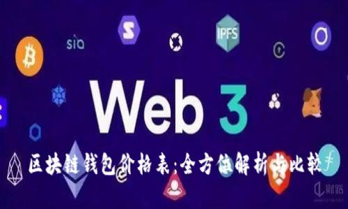 区块链钱包价格表：全方位解析与比较