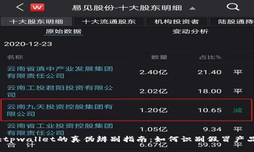 :tpwallet的真伪辨别指南：如何识别假冒产品