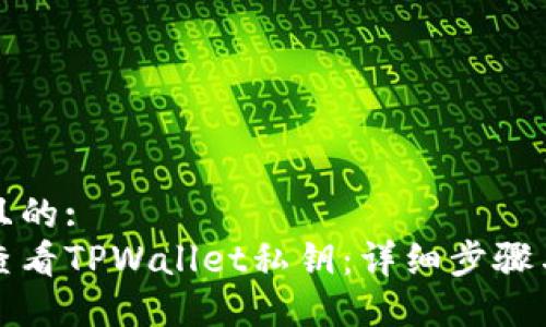 思考一个且的:
如何安全查看TPWallet私钥：详细步骤与实用技巧