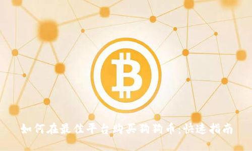 如何在最佳平台购买狗狗币：快速指南